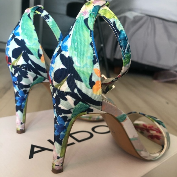 ALDO Floral Strap Heel - Picture 3 of 3